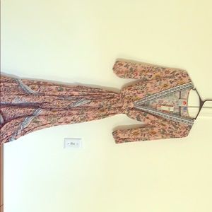 Maxi wrap around dress